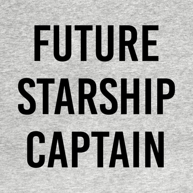 Future Starship Captain (White) by ImperfectLife